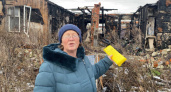 После пожара многоквартирного дома под Липецком чиновники дали погорельцам по 10 тысяч рублей и макароны
