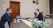 Глава Росприроднадзора по ЦЧР Алексей Карякин провёл рабочую встречу с вице-губернатором Липецкой области Игорем Кремнёвым