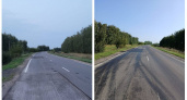 В Липецкой области на трассе Волово – Хлевное проведен гарантийный ремонт