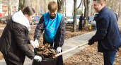 В Липецке прошел первый общегородской субботник
