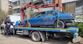 Мэрия Липецка продолжает собирать автохлам на улицах 
