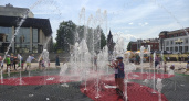 Водяные завесы и фонтаны охлаждают Липецк в аномальную жару
