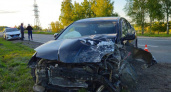 В Липецкой области в ДТП с Mitsubishi и Hyundai пострадали 4 человека