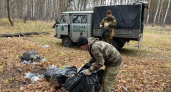 В Данковском районе расчистили лес от незаконных свалок