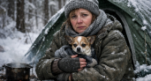 Грязинские полицейские спасли замерзающую женщину с собакой