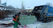 Мусоровозы в Ельце встали из-за морозов