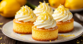 Лимонные пирожные с нежным кремом: ароматные, хрустящие и очень вкусные — стоят копейки