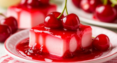 Воздушное вишнёвое желе из ряженки: вкусный десерт без вреда для фигуры – готовится 20 минут и поднимает настроение