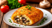 Котлеты по-гомельски: хрустящая картофельная корочка и сочная начинка из грибов с сыром