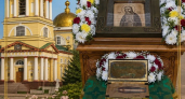 Мощи Серафима Саровского привезли в кафедральный собор Липецка