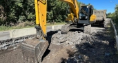 В Добровском округе начали финальный этап ремонта дороги до Борисовки