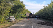 Мотоцикл вспыхнул после столкновения на Гагарина