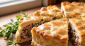 Румяная катлама с мясом и зеленью: готовится проще пирога, а разлетается мгновенно - делюсь рецептом