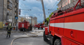 Пожар у школы № 50 в Липецке потушили за считаные минуты