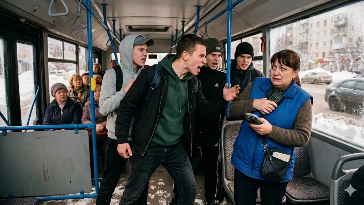 Подростки открыли стрельбу в липецком автобусе из-за отказа платить за проезд