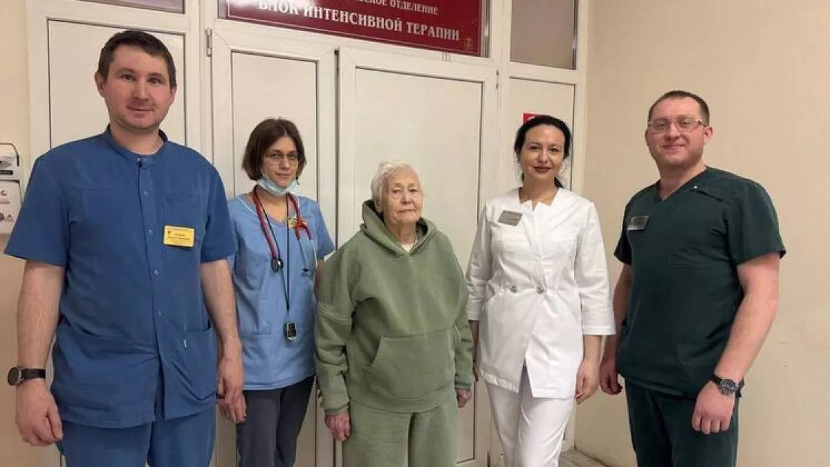 Липецкие врачи спасли жизнь 95-летней пациентке с инфарктом