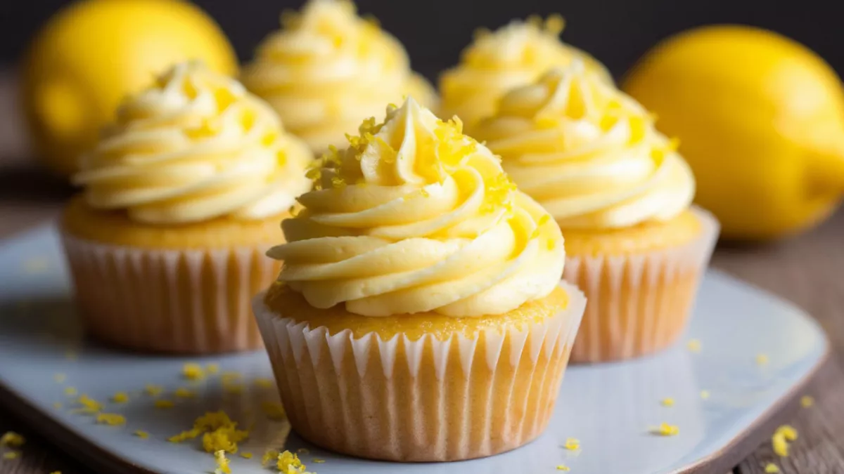 Лимонные кексы с ароматной пропиткой: нежные, сочные, с кислинкой — ароматный десерт для весеннего настроения