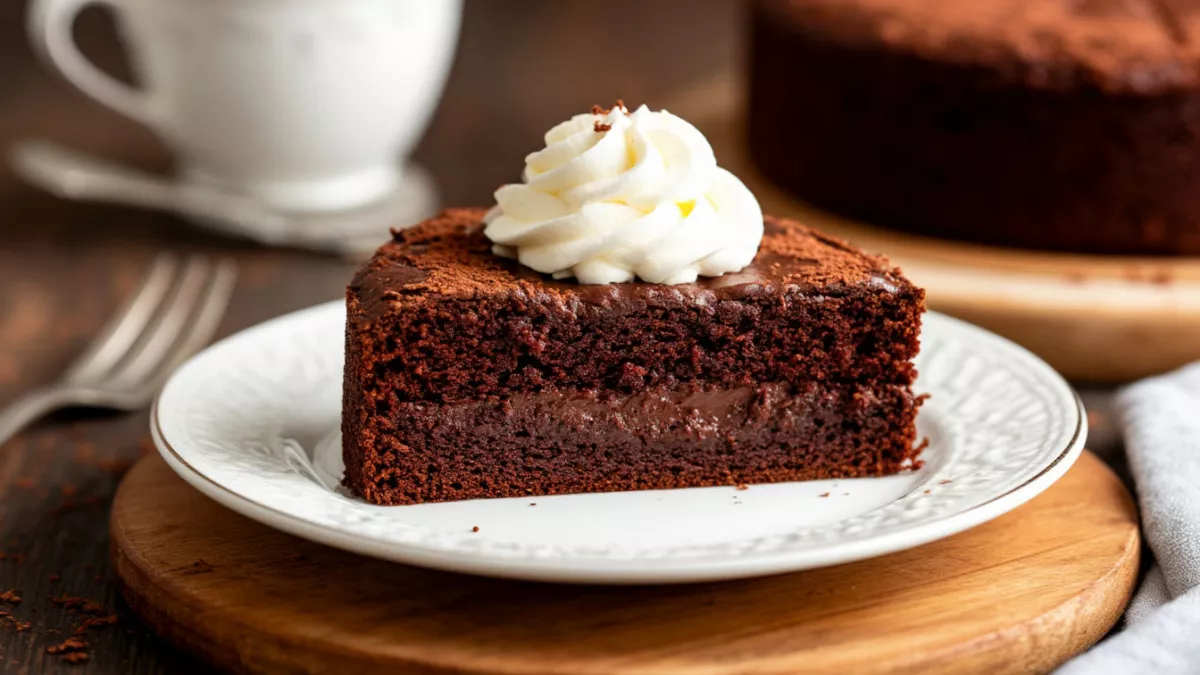 Торт «Три стакана»: яйца и масло не понадобятся - влажный шоколадный бисквит, нежный сметанный крем без заморочек