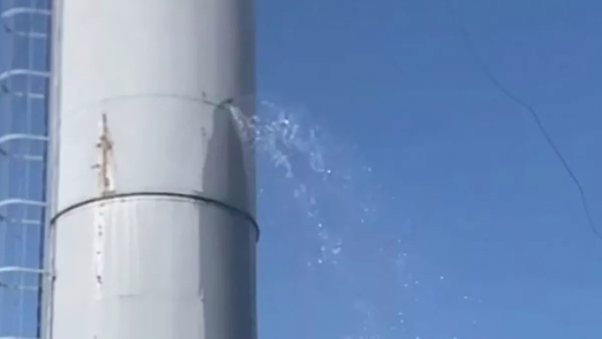 В Липецкой области подтапливает жилые дома из-за аварии на водонапорной башне