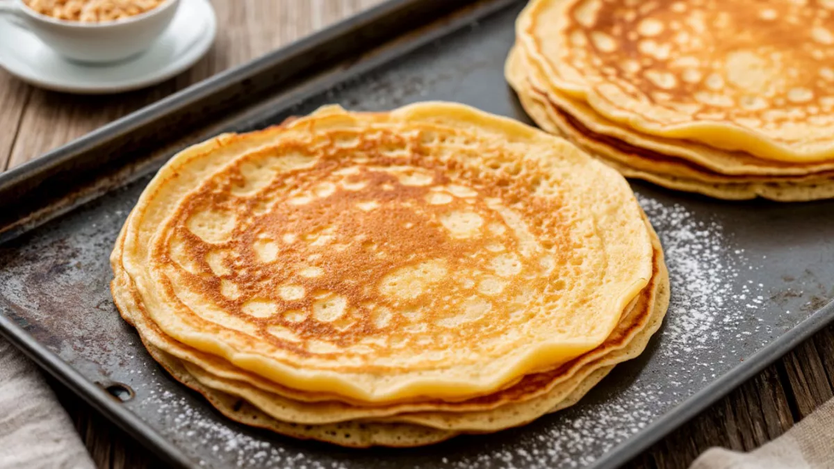 Отправляю молоко в духовку— через 15 минут готова вкуснятина к завтраку: нежный и румяный финский блин без сковороды