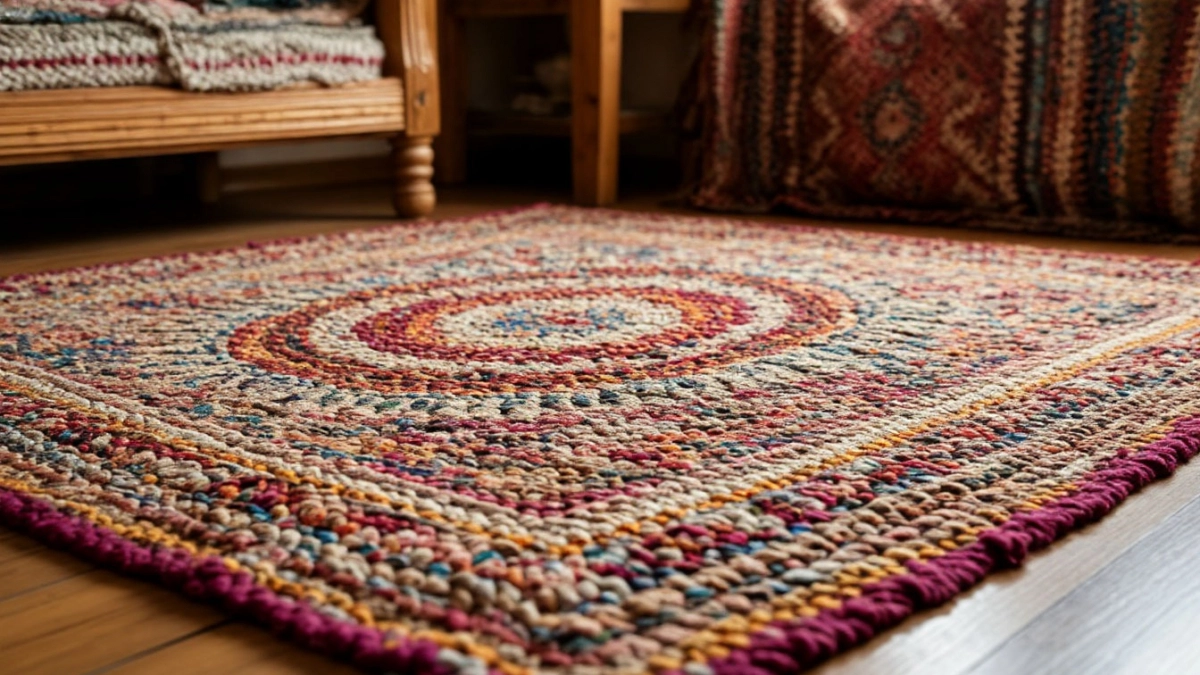 Коврики из старых вещей своими руками: техника плетения косичек, знакомая каждой