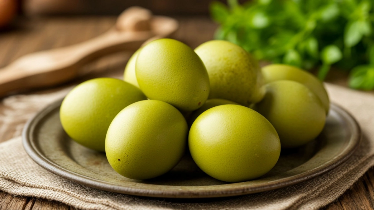 Скорлупа станет благородного зеленого цвета: рецепт из того, что обычно летит в мусорку