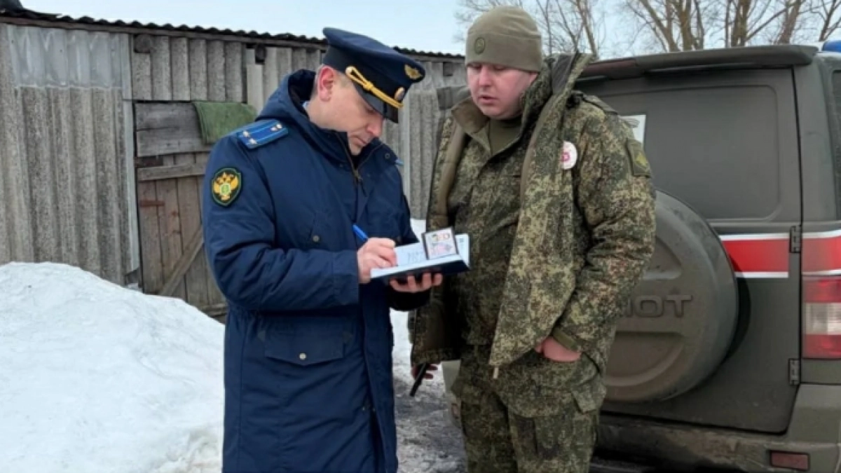 Прокуратура взяла под контроль дело о расстреле военного полицейского в Чаплыгине