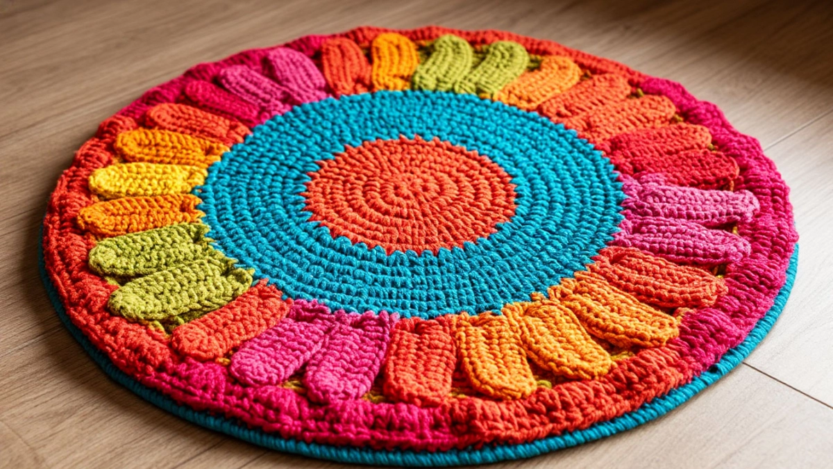 Больше не выбрасываю старые футболки: как из них сплести классные коврики – справятся даже те, кто не умеет вязать