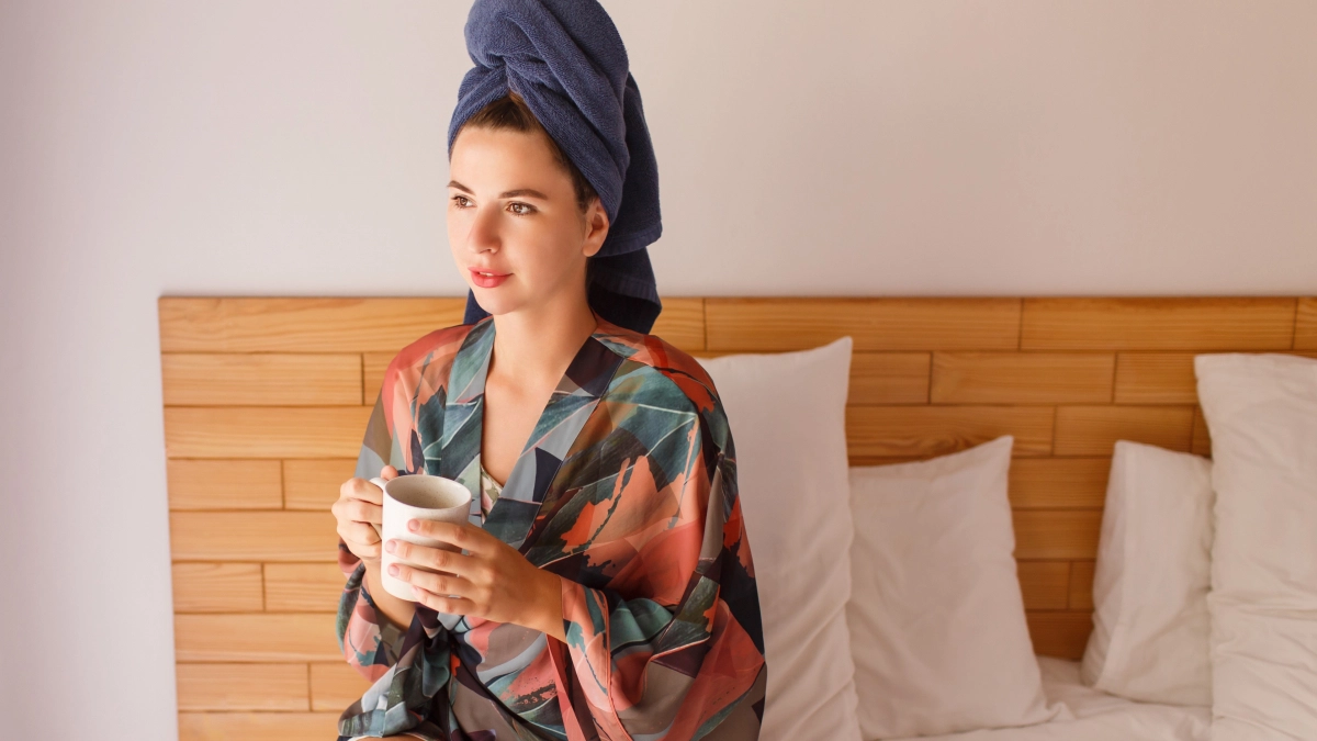 Зачем все скупают шелковые полотенца для волос — и стоит ли вам делать то же самое