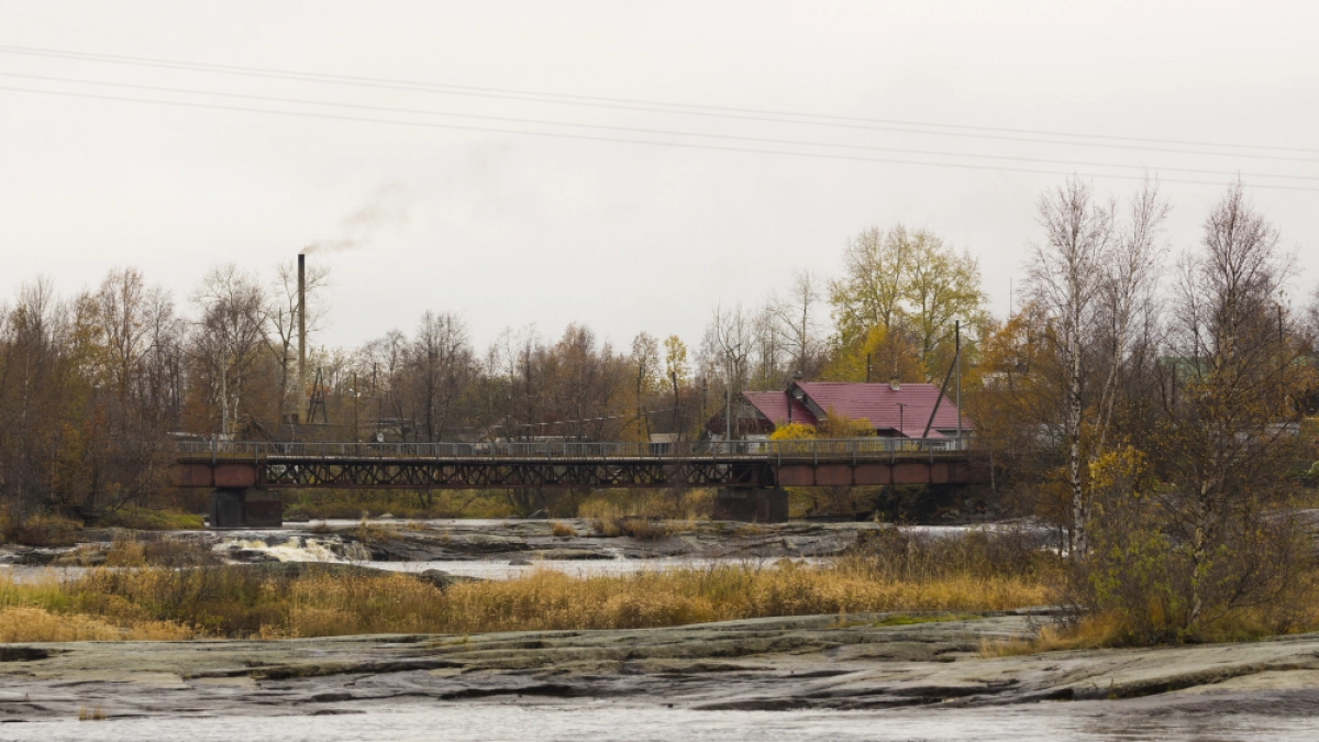 Паводок отрезал две улицы в селе Долгоруковского округа