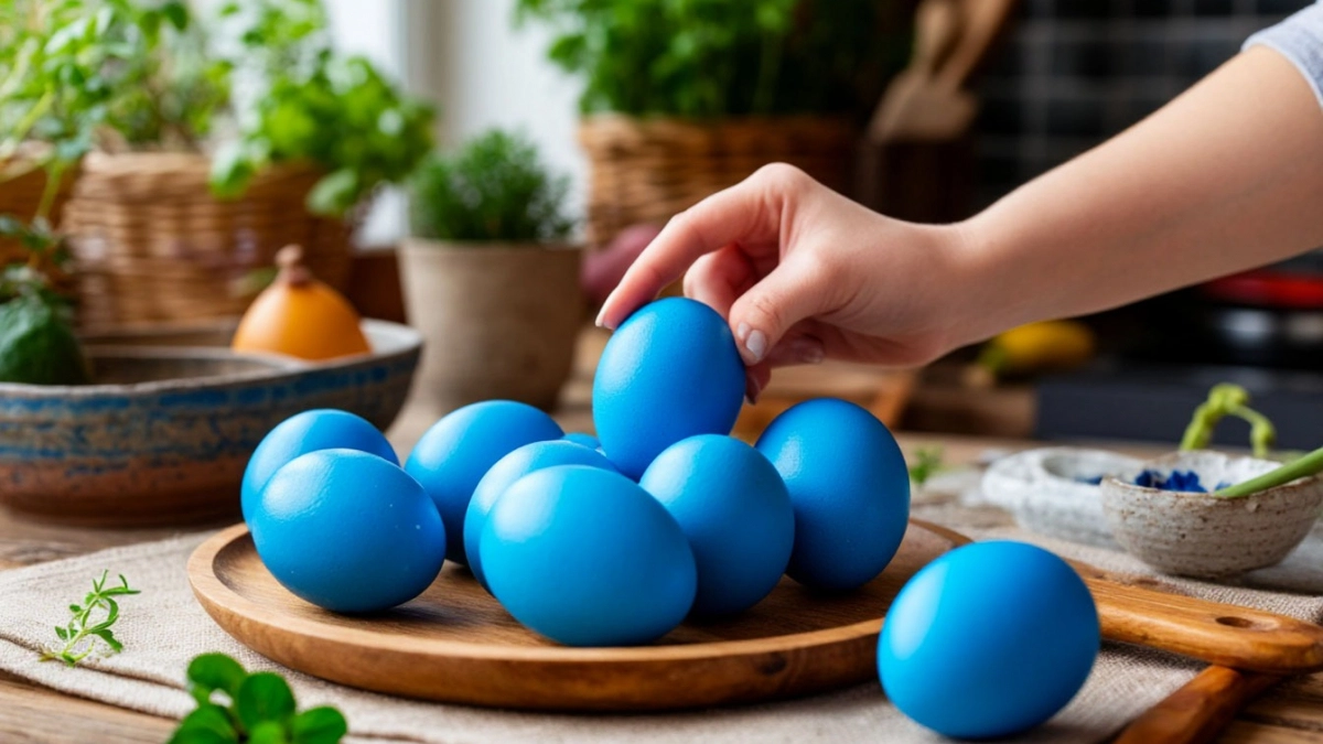 Красим пасхальные яйца в синий цвет, который ярче сапфира: способ с капустой, который затмил свеклу и луковую шелуху