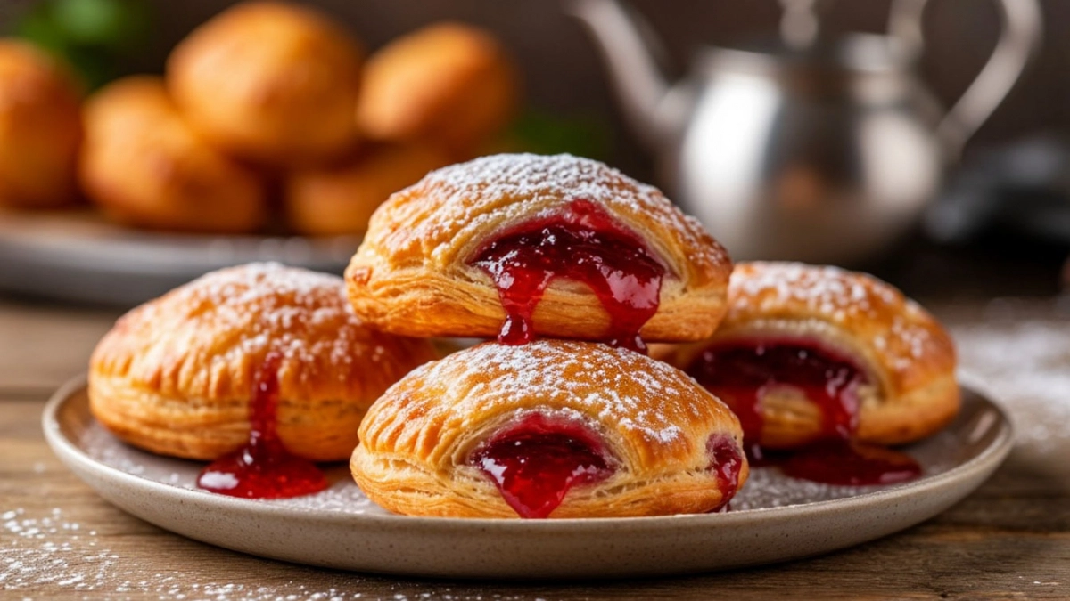 Слойки с вареньем за 20 минут: простой рецепт, который превращает обычное тесто в хрустящий десерт