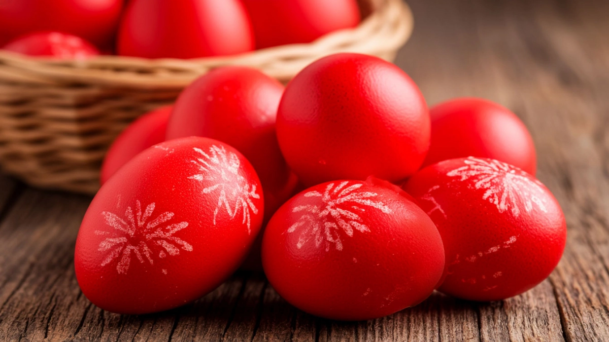 Шелуху от лука больше не собираю: беру один овощ делаю чудесные крашенки к Пасхе