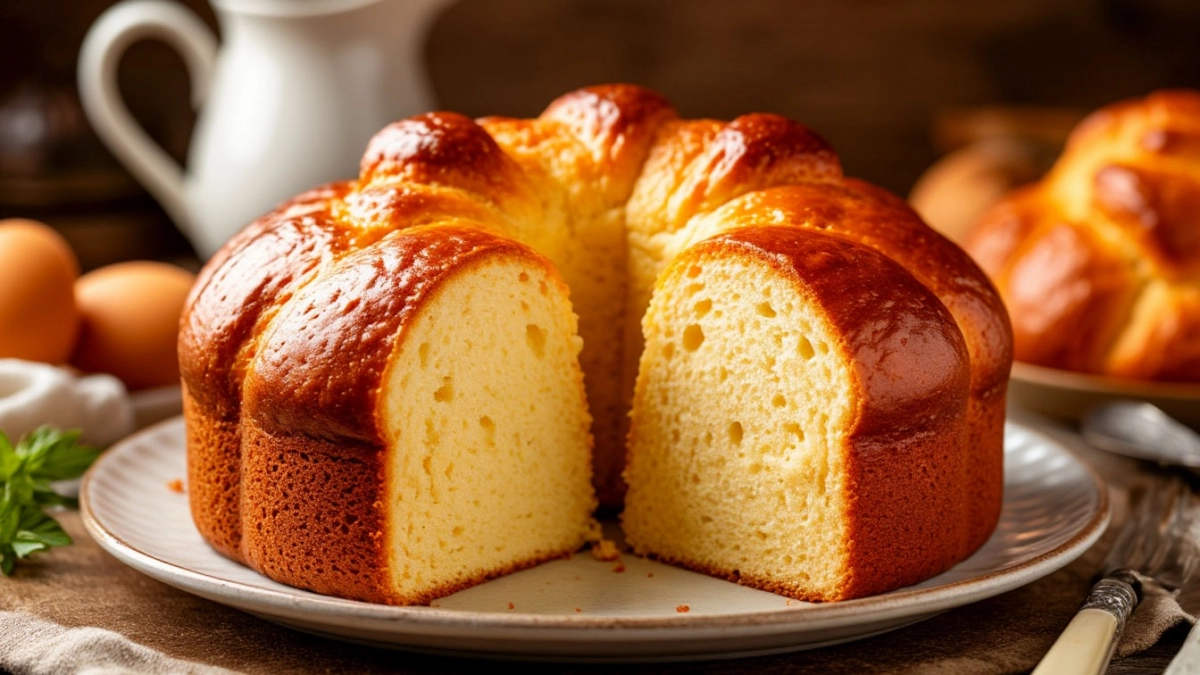 Пасхальный кулич «Бриошь богача»: воздушный, пористый, не черствеет и не крошится