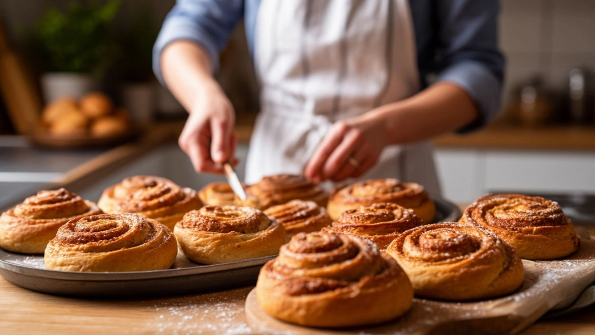 Мечта Карлсона: готовим дома скандинавские булочки канелбуллар с корицей и кардамоном