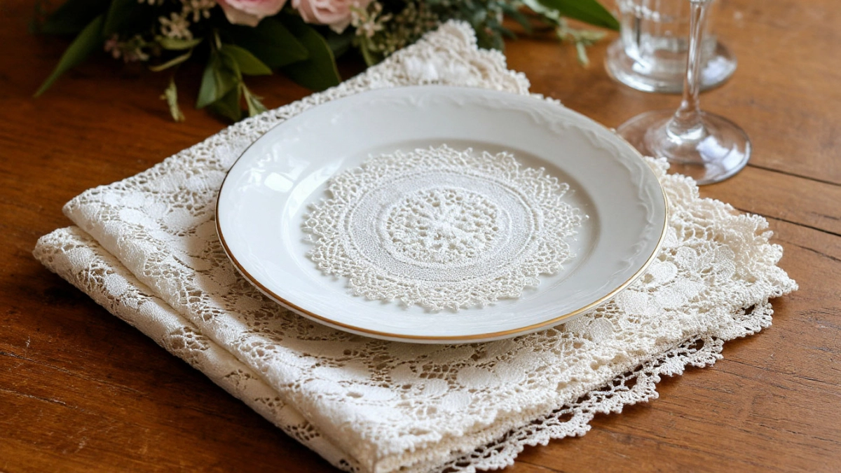Старый тюрь не выбрасываю - превращаю в винтажные салфетки: 9 простых швейных хитростей — даже новичок справится