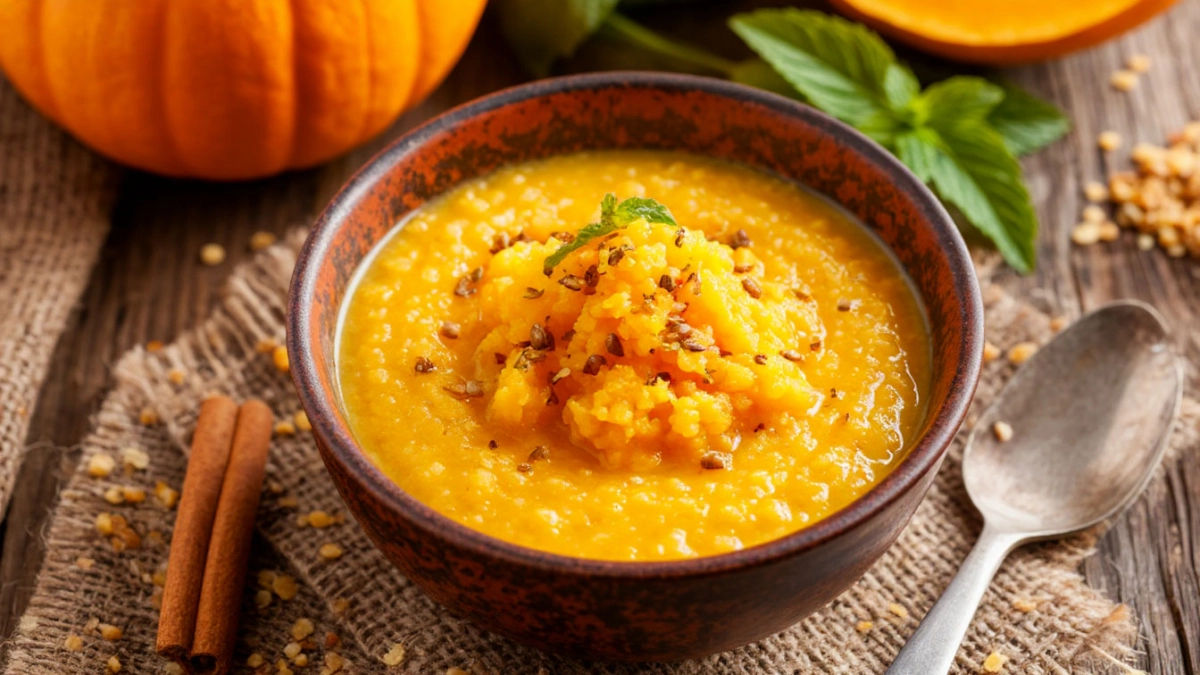 Тыквенная пшенная каша — витаминный заряд на весь день: сладкая, рассыпчатая, ароматная — лучший вариант для семейного завтрака