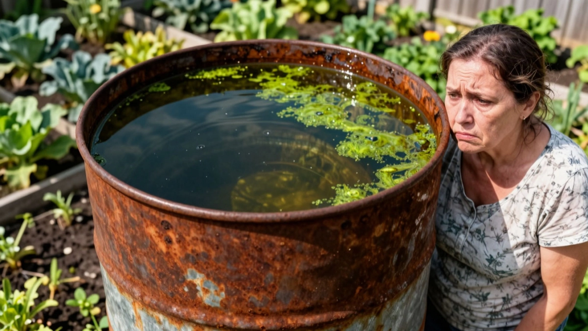 Вода в бочке никогда не зеленеет и не цветёт: проверенный лайфхак для хранения воды на даче