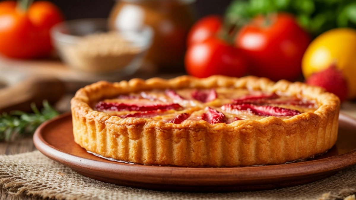 Тарт с консервами без муки: сытный, красивый и очень вкусный — идея для Вербного воскресенья