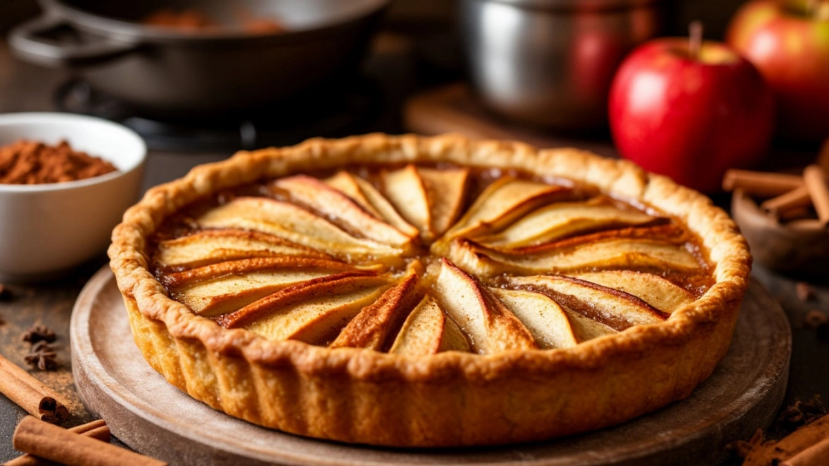 Никаких дрожжей и заморочек: как испечь ленивый манник с яблоками и корицей