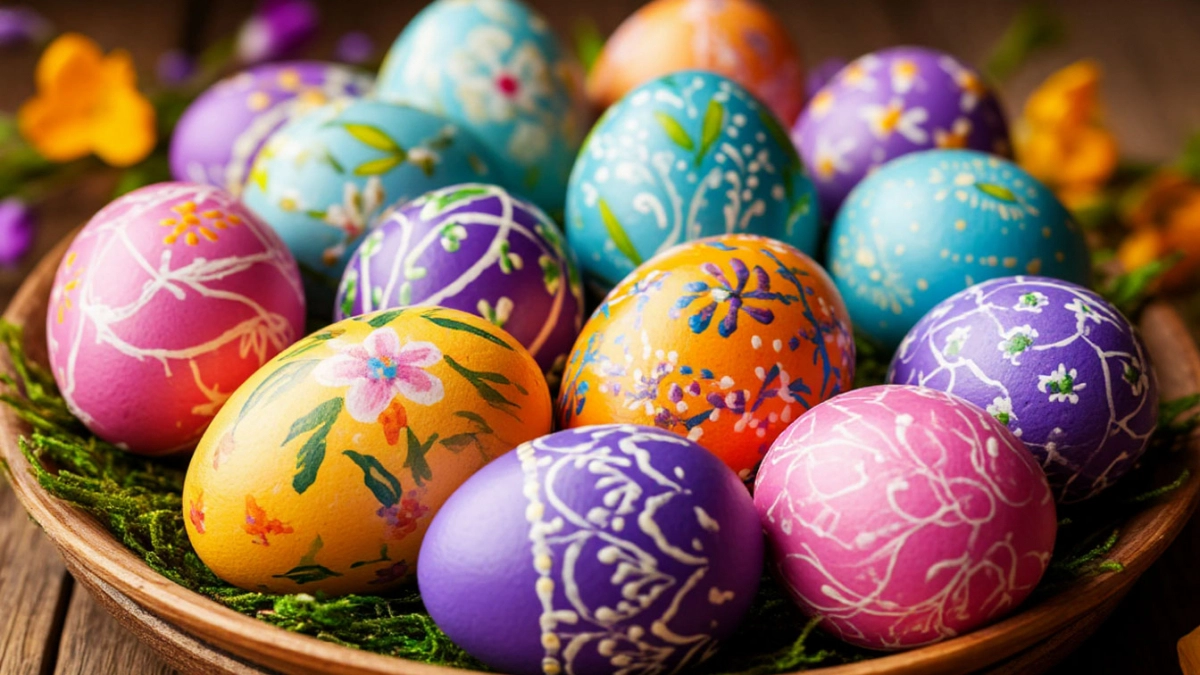 Луковая шелуха больше не в моде: чем красят яйца на Пасху в 2026 – новый трендовый способ