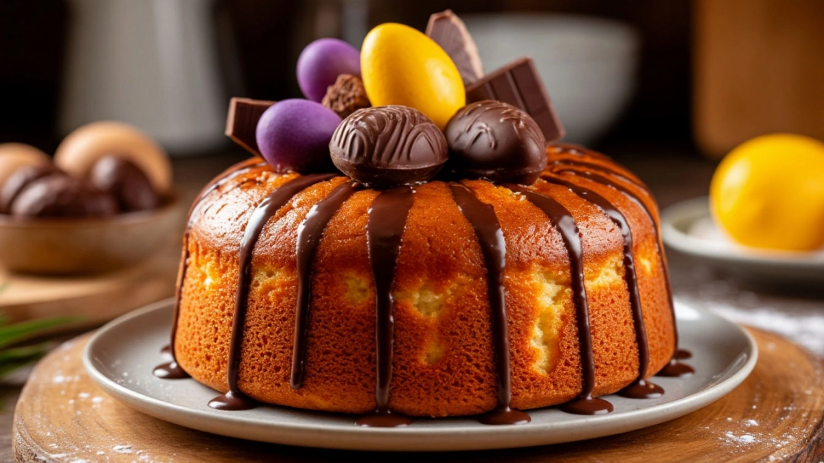 Шоколадно-творожный кулич без дрожжей: попробовав, не остановитесь — получается с первого раза