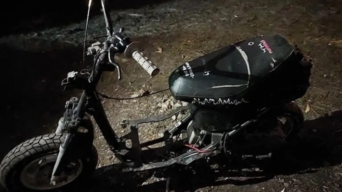 Липецкие полицейские отыскали украденный подростком мопед