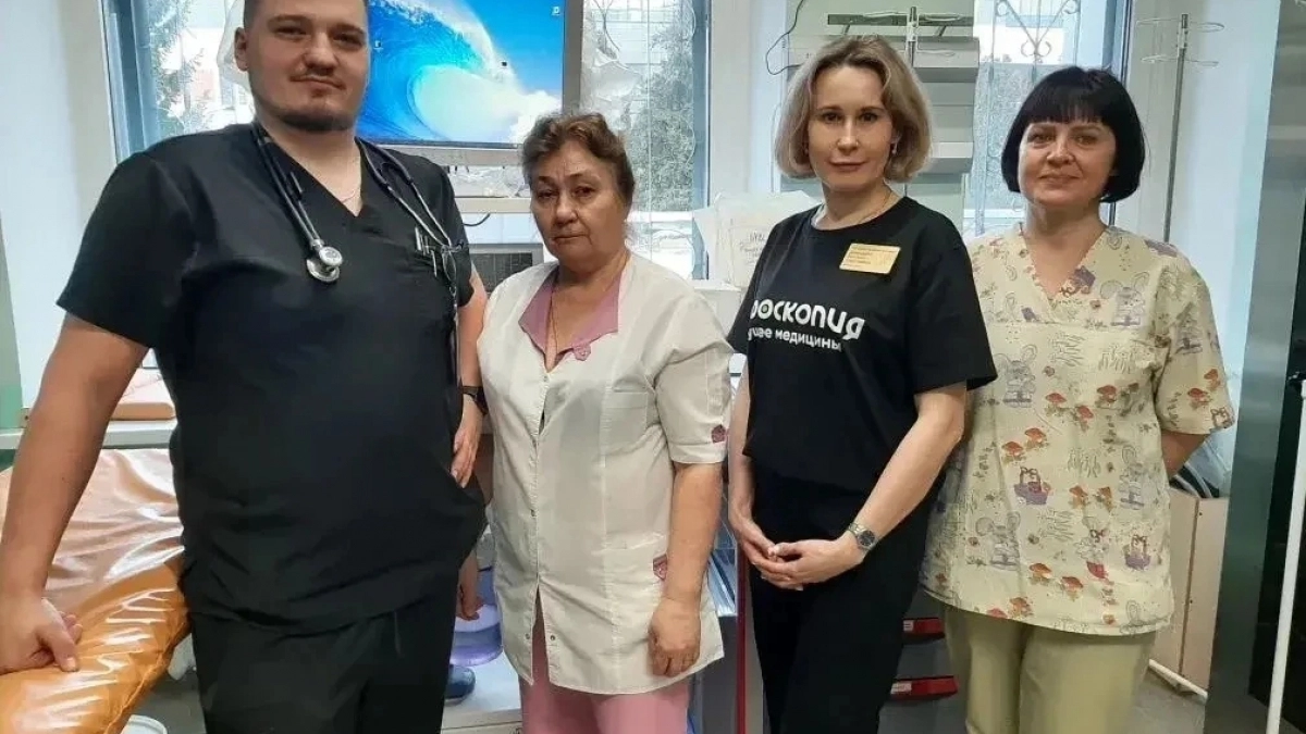 Липецкие врачи вытащили булавку из ребёнка без единого разреза