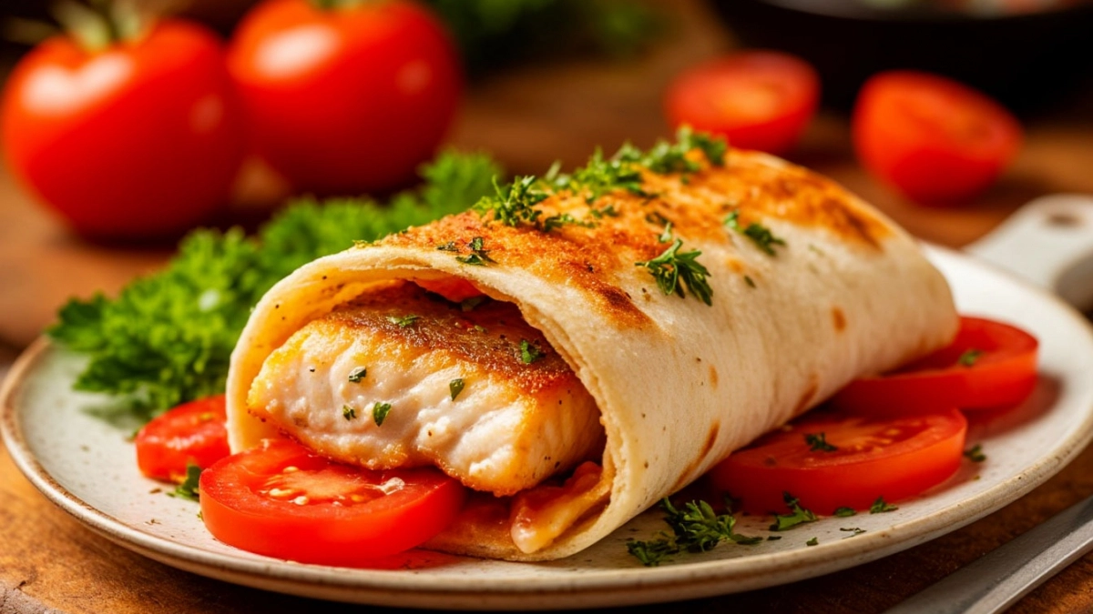 Рыбу не жарю уже полгода: заворачиваю в лаваш с сыром и помидорами — пальчики оближешь