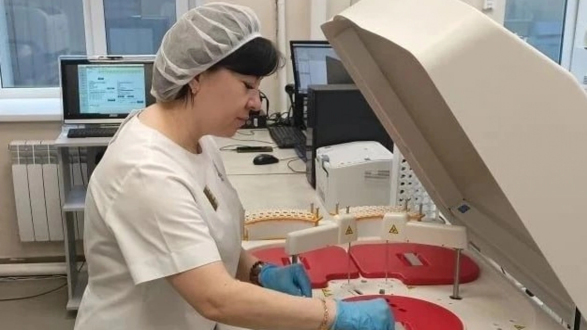 Новый биохимический анализатор установили в Липецке