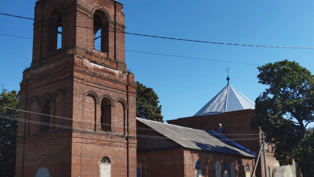 В Липецкой области возобновится реставрация храма XIX века в селе Тёплое