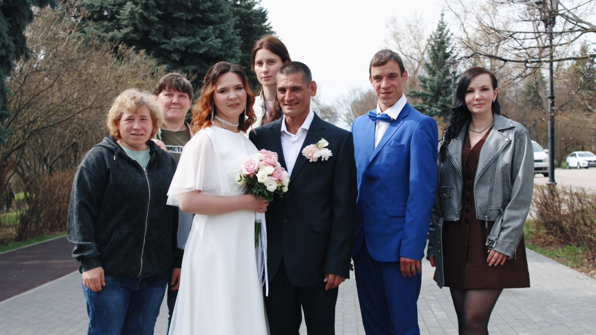 Первую свадьбу провели в липецком социальном центре