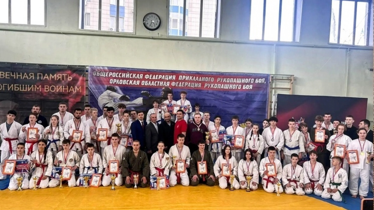 Липецкие рукопашники завоевали 9 золотых медалей на первенстве ЦФО