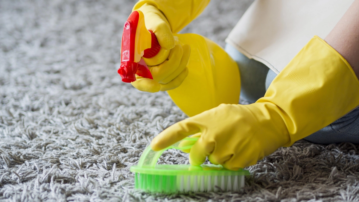 Пятно на ковре больше не бесит — просто вылила газировку: ковёр снова чистый, свежий и пушистый